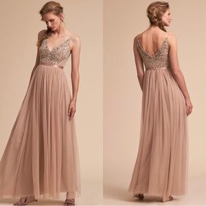 BHLDN Avery Dress in Blush